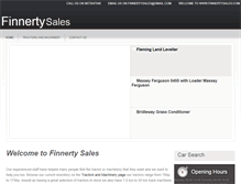 Tablet Screenshot of finnertysales.com